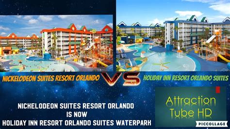 Nickelodeon Suites Resort Orlando is now Holiday Inn Resort Orlando Suites? Before and After ...