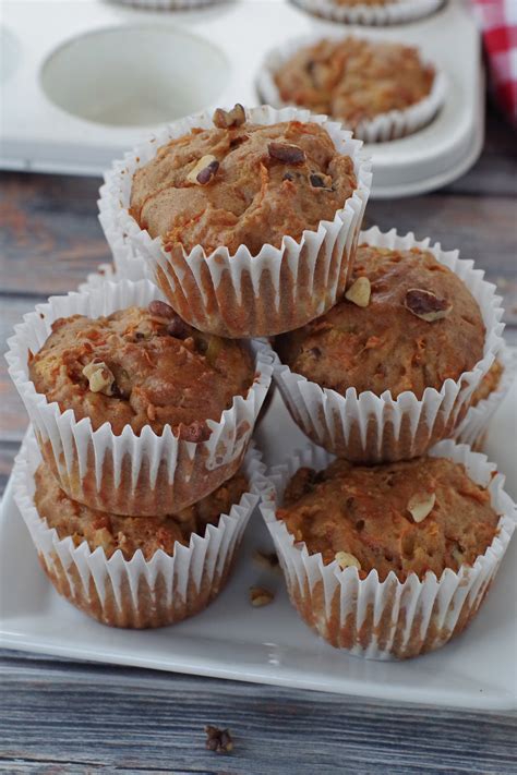 Healthy Carrot Muffin Recipe \ Weight Watchers- Food Meanderings