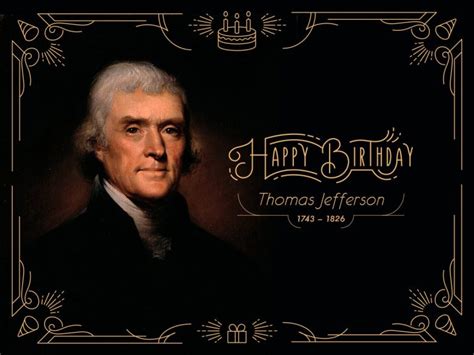 Thomas Jefferson Birthday 2023 - Holidays Today