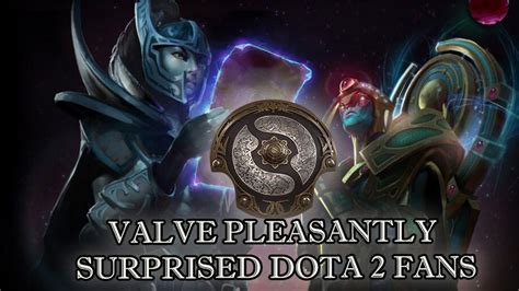 Valve pleasantly surprised Dota 2 fans with a surprise before The International 2023. | Hawk Live