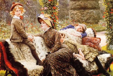 bumble button: Romantic 1880's Paintings by James Tissot