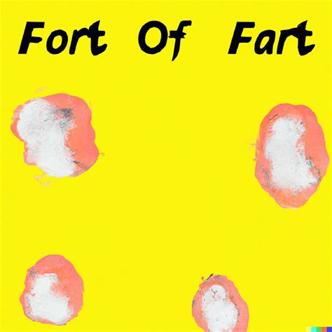 album art for a compilation of fart noises : r/dalle2