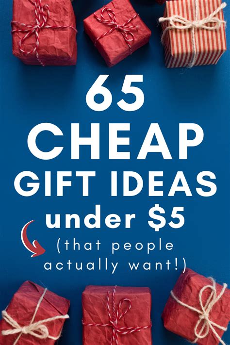 65 Fun & Unique Gifts Under $5 (small useful gifts that people actually ...