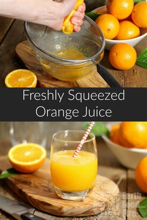 Nothing beats a glass of fresh squeezed orange juice. Make your own to ...