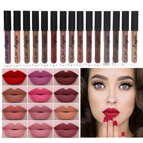 NEW Brand Make up Lip Gloss Ultra Matte Liquid Lipstick Matte Lip Gloss ...