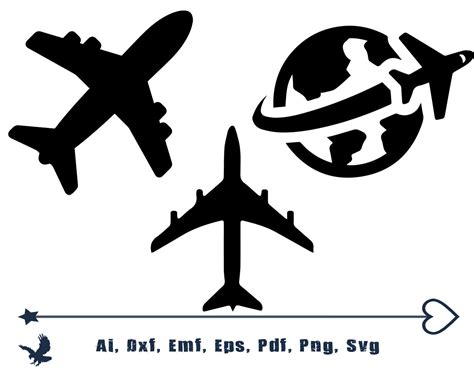 Airplane SVG / Airplane Clipart / Planes Clipart / Airplane | Etsy