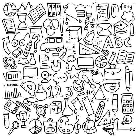 Education Doodle Vector Art, Icons, and Graphics for Free Download