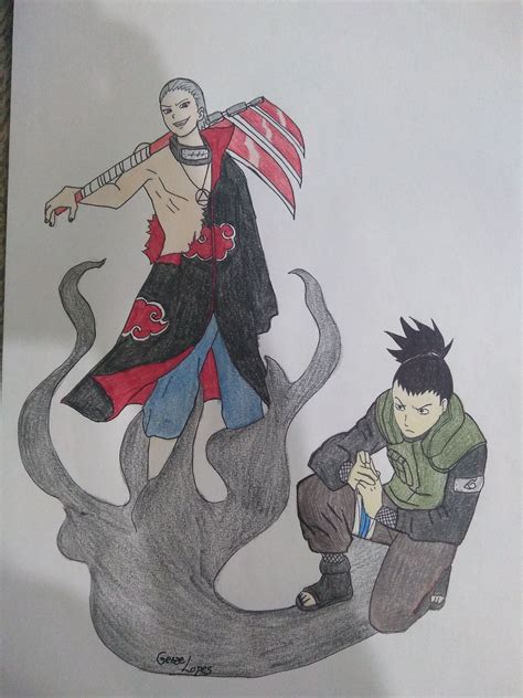 Shikamaru vs Hidan