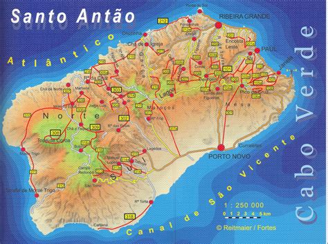 Wandelgids Wanderführer Santo Antão (Cabo Verde) | AB Kartenverlag | 9783934262249 ...