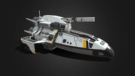 Sci-fi concept Spaceship - Download Free 3D model by Aditya Graphical (@Adityakm) [bbbcc8c ...