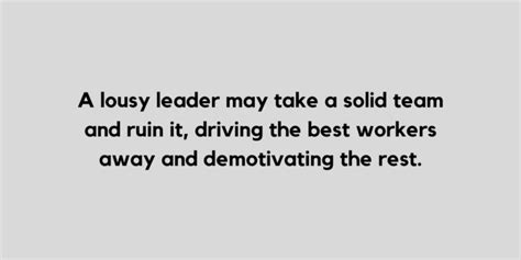 25 Powerful Bad Leadership Quotes To Improve You - Tfipost.com