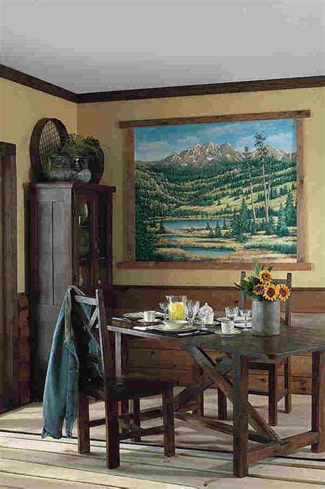 Mountain Scenic Wall Mural |Pre-pasted Murals |The Mural Store