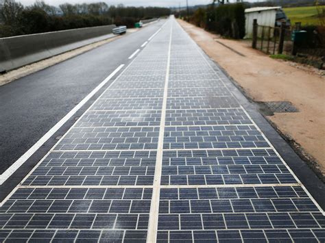 World’s first solar highway opens in France | The Independent