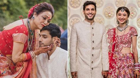 On son Anmol Ambani's first wedding anniversary, Tina Ambani shares stunning pics with sweet ...