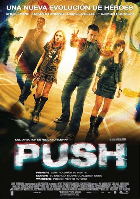 Pin by Holly Stevens on Movies | Geek movies, Push 2009, Push film