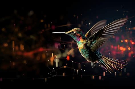 Premium AI Image | hummingbird wallpaper 4k