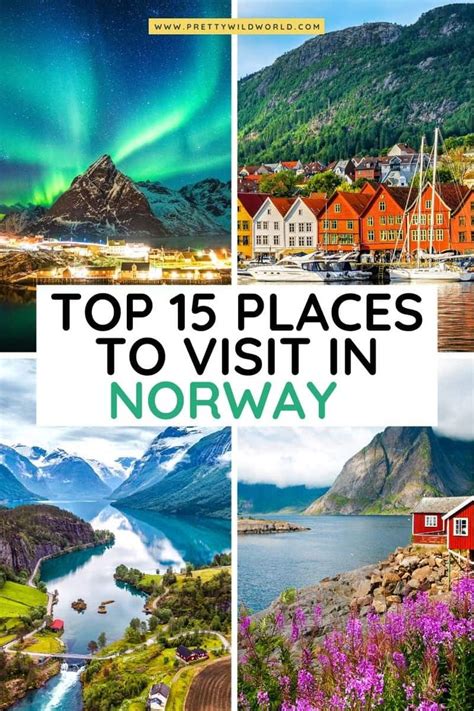 the top 15 places to visit in norway