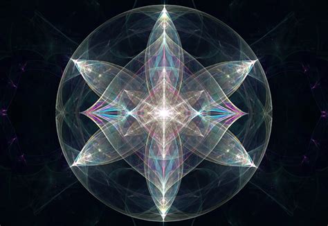 Crystalline Flower of Life and Octahedron within a sphere. | Sacred ...