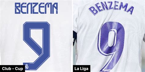 Real Madrid 21-22 Kit Font Released - Footy Headlines