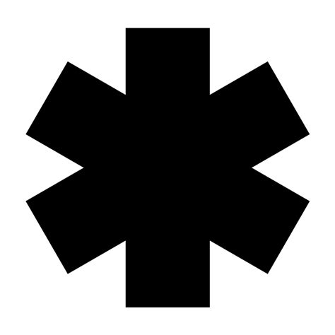 Paramedic Sign Vector SVG Icon - SVG Repo