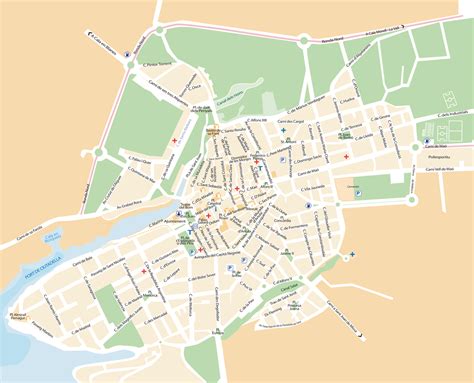 Mappa Ciutadella de Menorca - Cartina Ciutadella de Menorca | Spagna