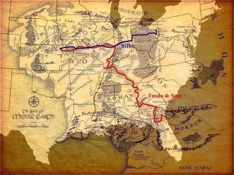 Map of the US and Middle Earth superimposed showing the real size of ...