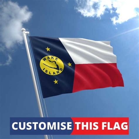 Custom Wake Island Flag | Personalised Flag | The Flag Shop