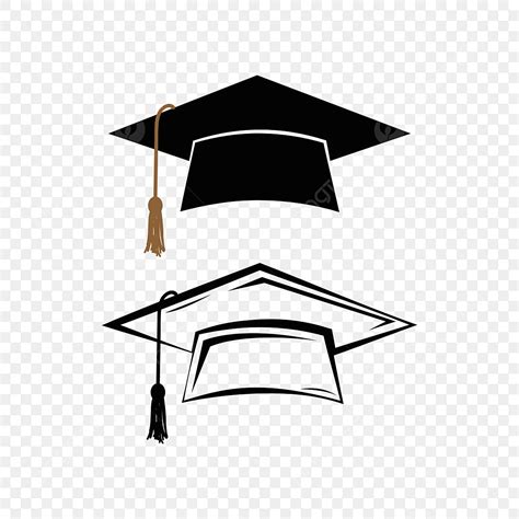 Black Graduation Hat Clipart Transparent PNG Hd, Graduates Hat Vector ...