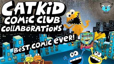 Making fun of things makes everything ok - Cat Kid Comic Club Collaborations - YouTube