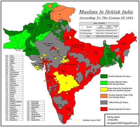 Pakistan Geotagging: Muslim Princely States Of India