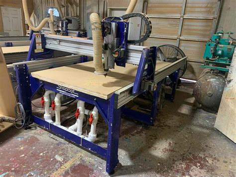 4'x8' ShopBot PRS ALPHA CNC Router, 2019- Dust Collector - Revelation ...