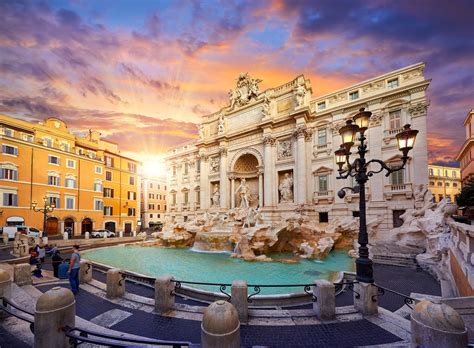 Ancient Trevi Fountain in Rome, Italy Undergoes Modernization to ...