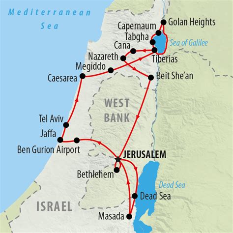 Cultural tour of Israel for 8 days | On The Go Tours