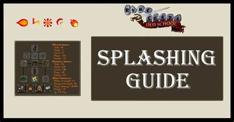 OSRS Splashing Guide | Method & Exp Rates