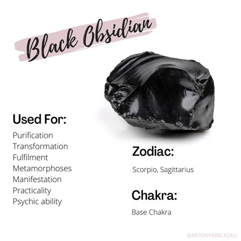 Black Obsidian Crystal Properties in 2021 | Healing crystals for you, Spiritual crystals, Black ...