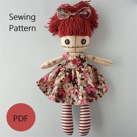 Homemade Rag Doll Free Pattern And Tutorial Doll Clothes Patterns | The ...