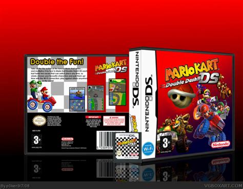 Mario Kart Double Dash!! DS Nintendo DS Box Art Cover by p0ker