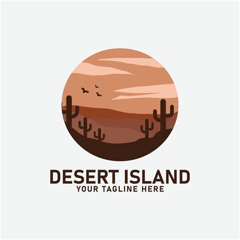 desert island simple logo icon 37958777 Vector Art at Vecteezy