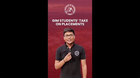 Students’ take on GIM placements for 2021-23 - YouTube