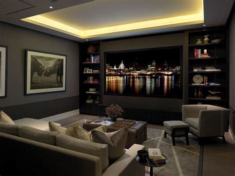 45 Inexpensive Small Movie Room Design Ideas For Family | decoratrend.com | Home cinema room ...