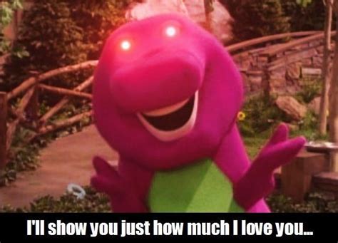 10 Barney Memes That Show How Scary He Is | SayingImages.com in 2020 | Barney meme, Barney the ...