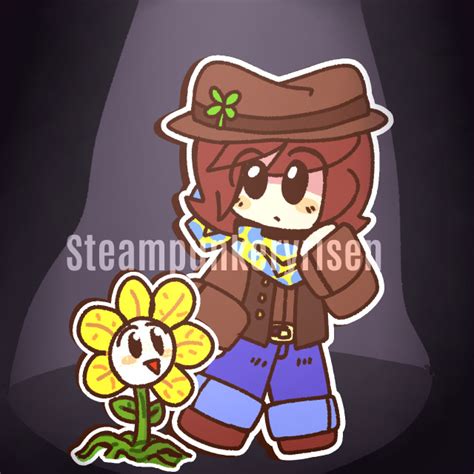 #undertale yellow clover on Tumblr