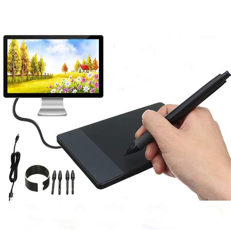 Huion H420 White Black 4 x 2.23" USB Art Design Graphics Tablet Drawin – Reliable Store