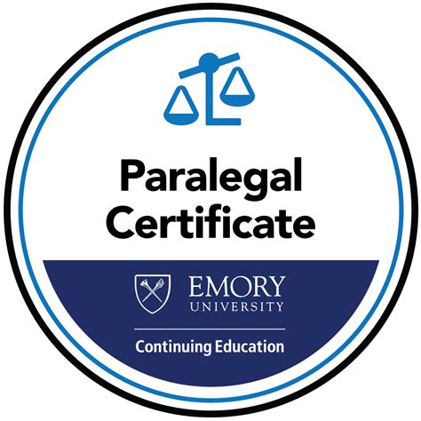 Paralegal Certificate | Emory Continuing Education