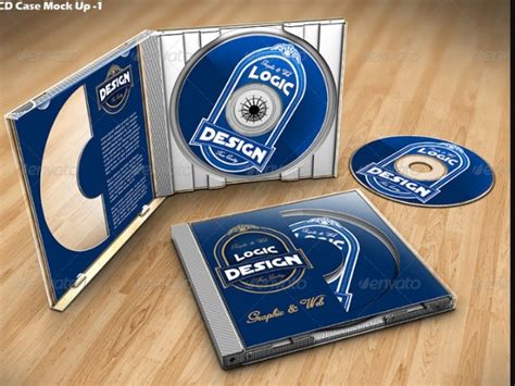 30+ CD Mockup Design Templates for Music album Branding - Graphic Cloud