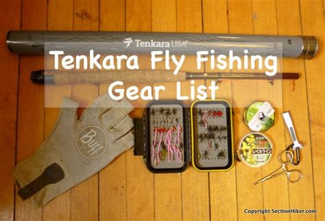 Tenkara Fly Fishing Gear List - Hiking Tips