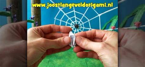 How to Fold a scary jumping origami spider « Origami :: WonderHowTo