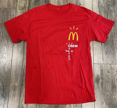 Travis Scott Mcdonalds Crew Shirt | ubicaciondepersonas.cdmx.gob.mx