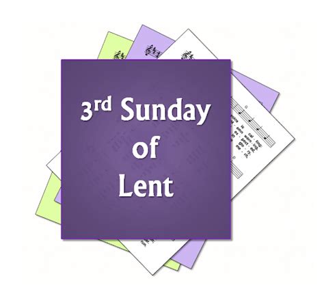 LiturgyTools.net: Hymns for the 3rd Sunday in Lent, Year C (20 March 2022)