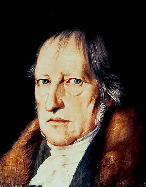 Philosophical Reflections: Georg Wilhelm Friedrich Hegel